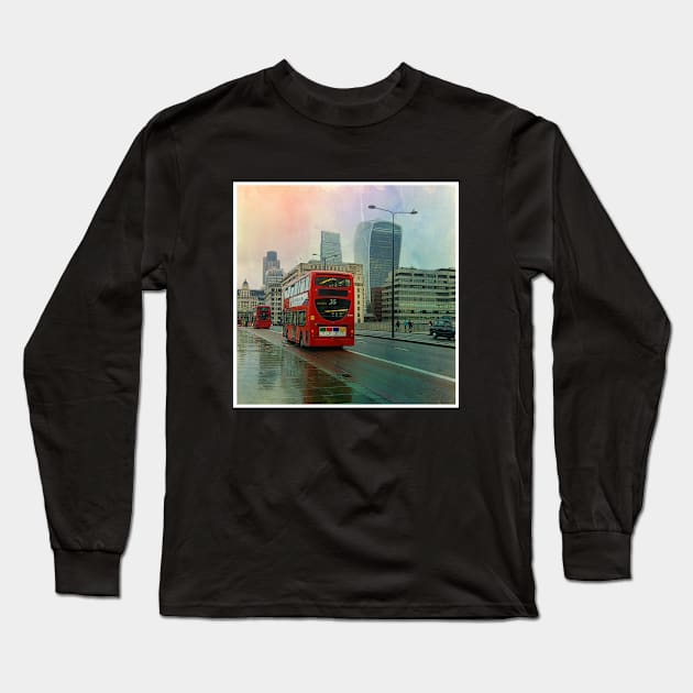 London Eye photography London Skyline London Tourism London Landmark london life london lover london vacation Long Sleeve T-Shirt by BoogieCreates